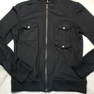 J. Lindeberg Jerry Slim Poly Pique Zip Up Jacket